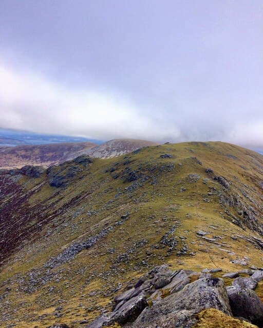 Beinn Bharrain - Mullach Buidhe