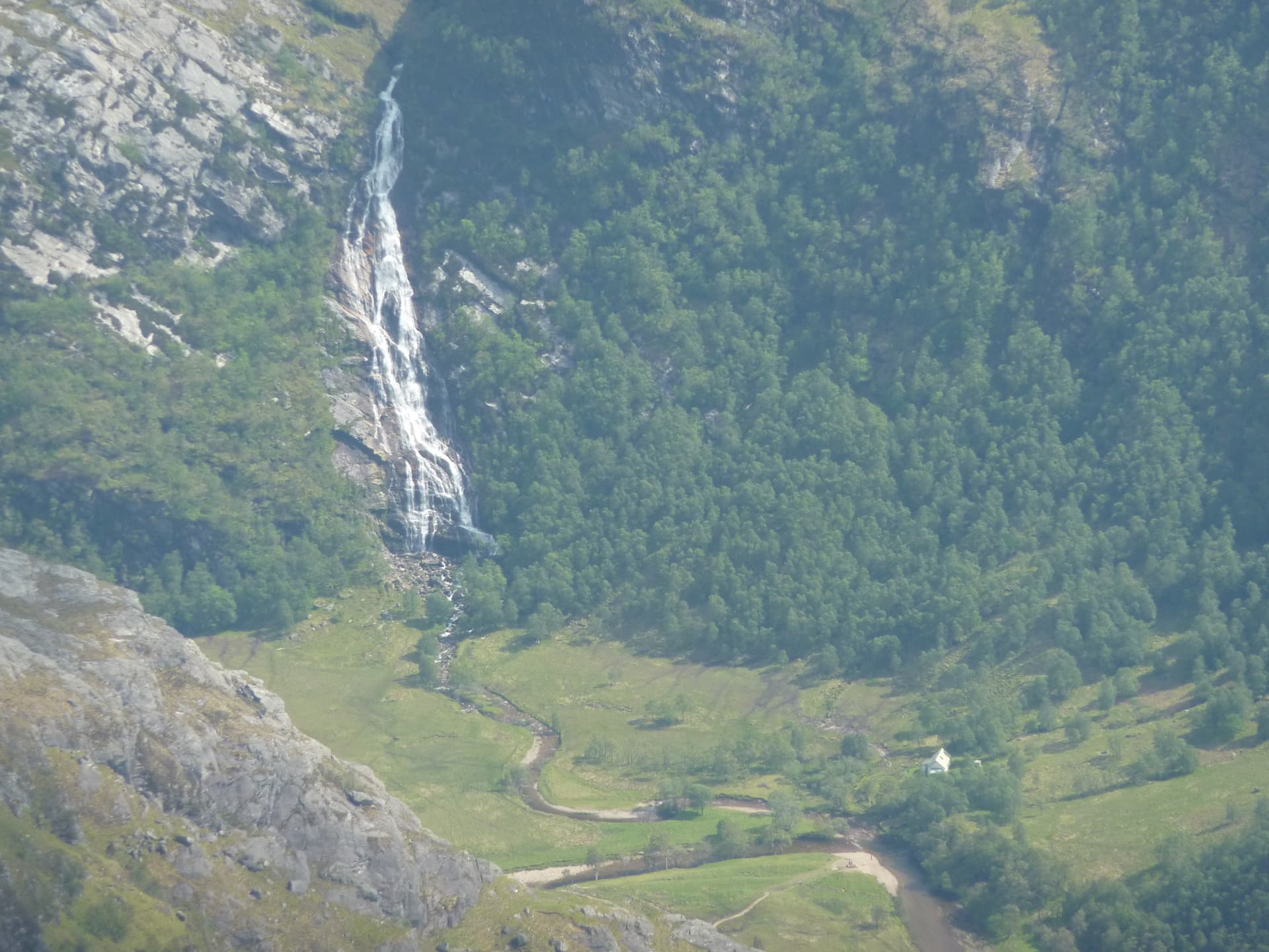Steall Falls — Gorge Pool